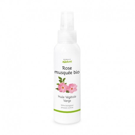 Huile végétale vierge - ROSE MUSQUÉE d'Origine Biologique 12 ml