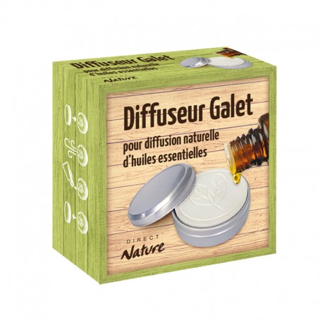 Diffuseur d'huiles essentielles GALET FEUILLES - DIRECT NATURE